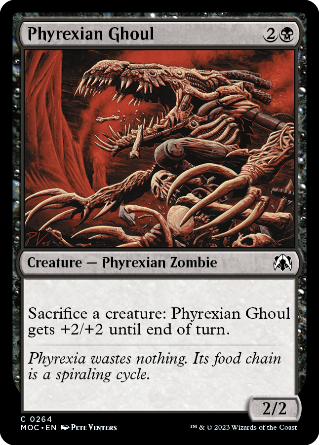 Phyrexian Ghoul [March of the Machine Commander] | Exor Games Truro