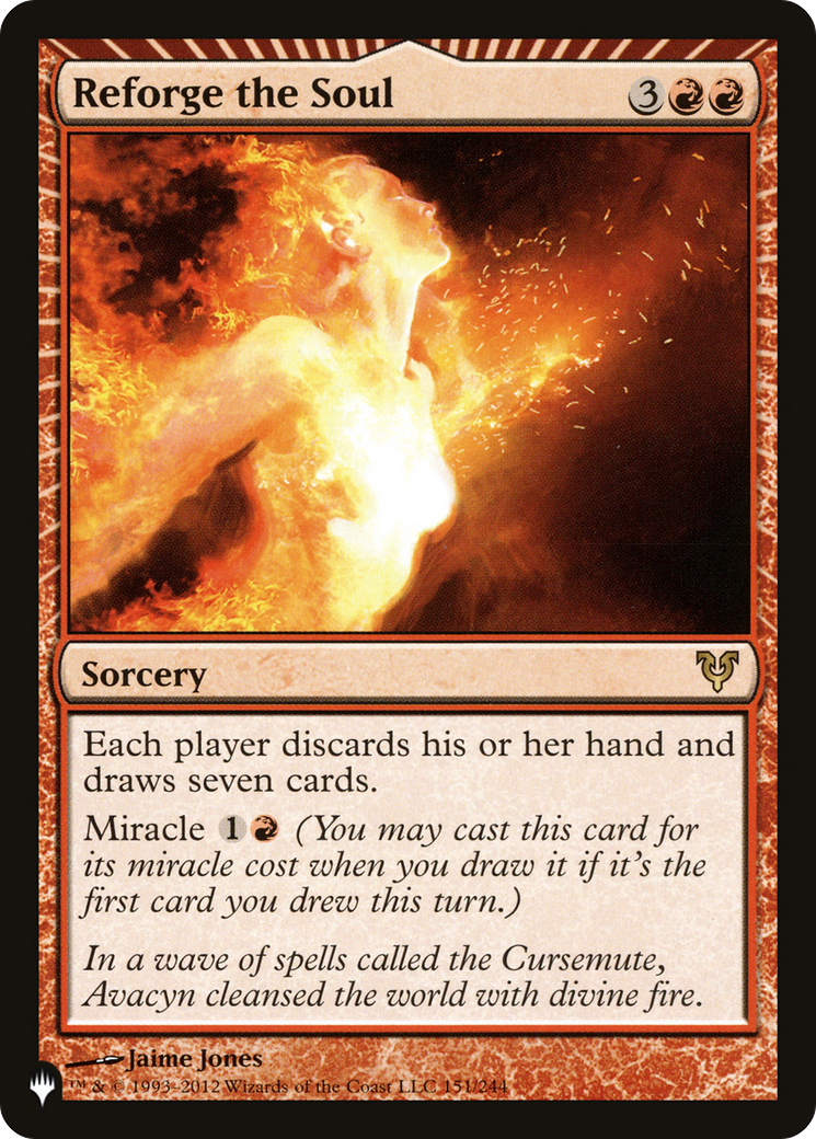 Reforge the Soul [The List] | Exor Games Truro