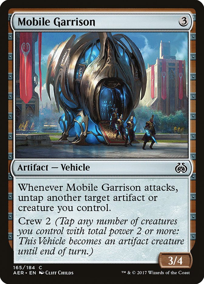 Mobile Garrison [Aether Revolt] | Exor Games Truro