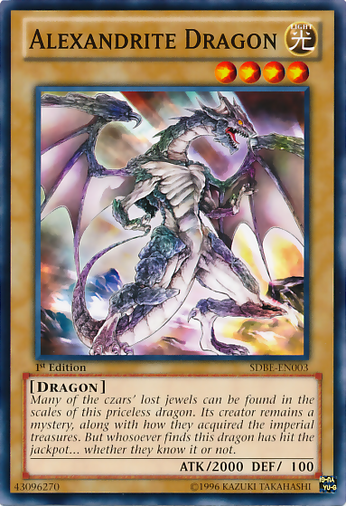 Alexandrite Dragon [SDBE-EN003] Common | Exor Games Truro