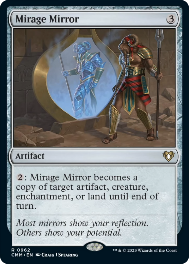 Mirage Mirror [Commander Masters] | Exor Games Truro