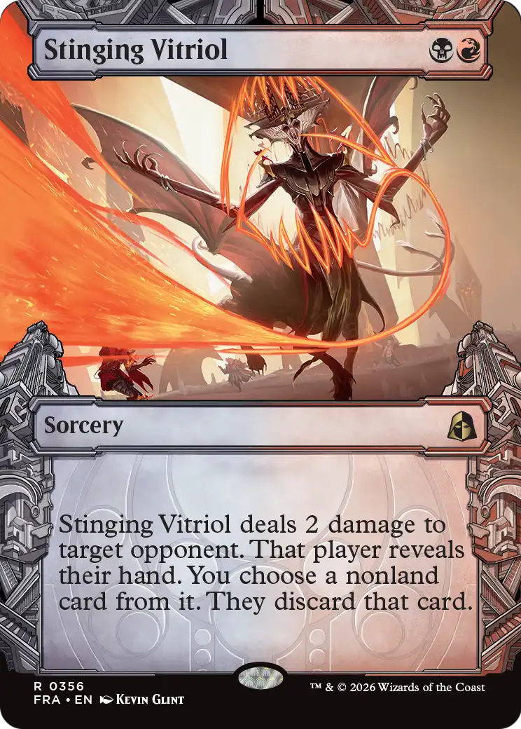 Stinging Vitriol (Showcase) [Reality Fracture] | Exor Games Truro