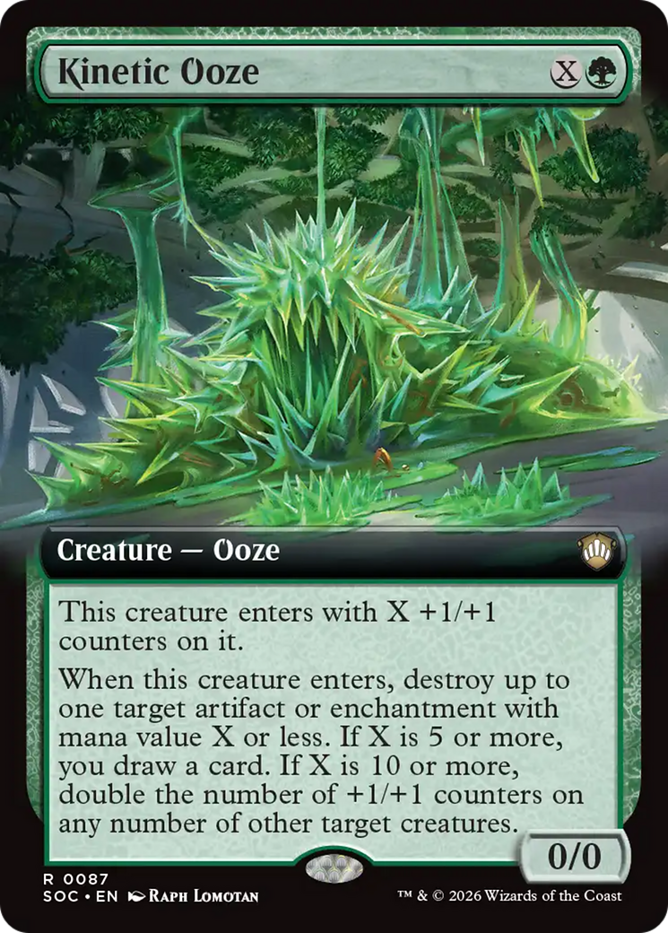 Kinetic Ooze (Extended Art) [Secrets of Strixhaven Commander] | Exor Games Truro