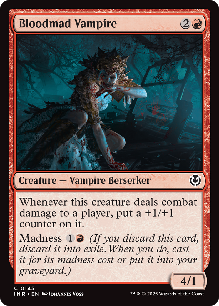 Bloodmad Vampire [Innistrad Remastered] | Exor Games Truro