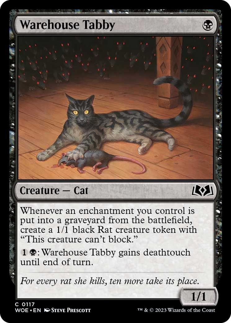 Warehouse Tabby [Wilds of Eldraine] | Exor Games Truro