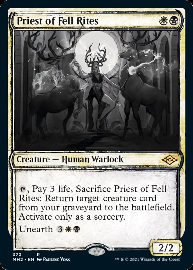 Priest of Fell Rites (Sketch) [Modern Horizons 2] | Exor Games Truro