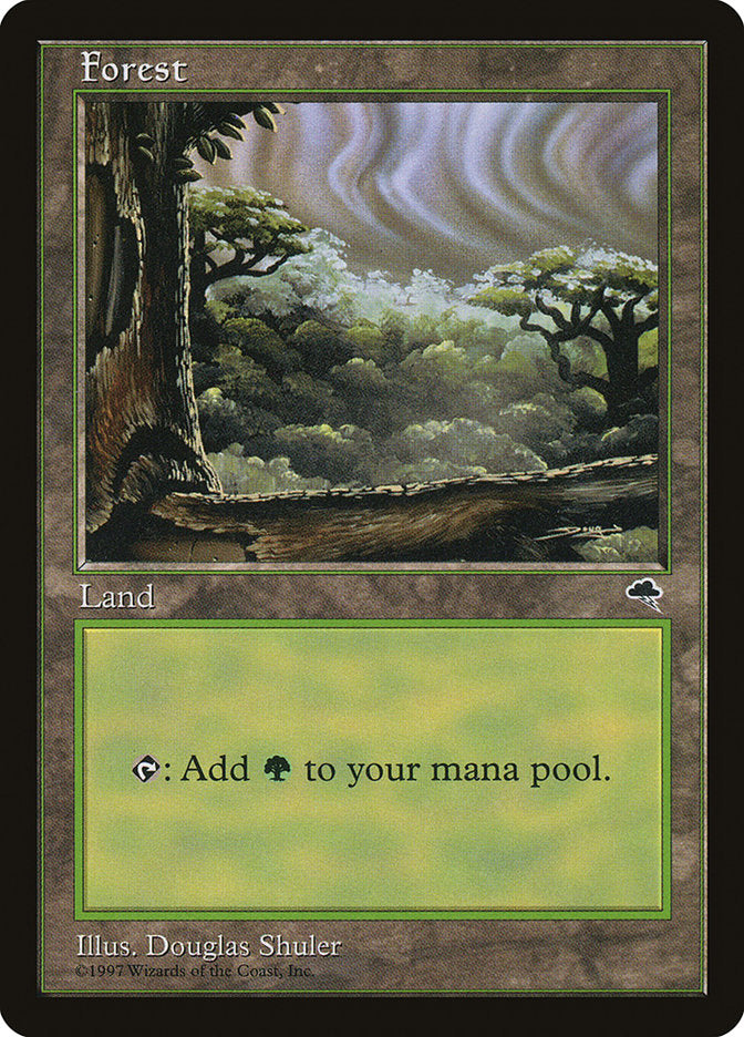 Forest (Sky Visible Top Right) [Tempest] | Exor Games Truro