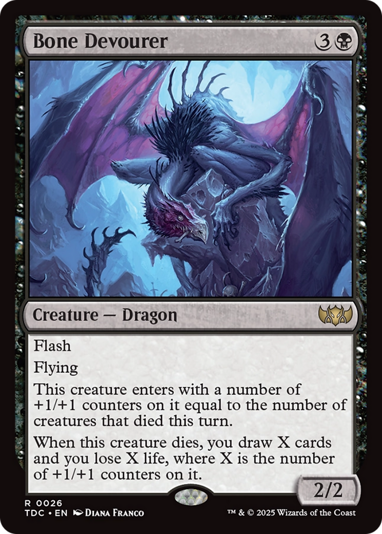 Bone Devourer [Tarkir: Dragonstorm Commander] | Exor Games Truro