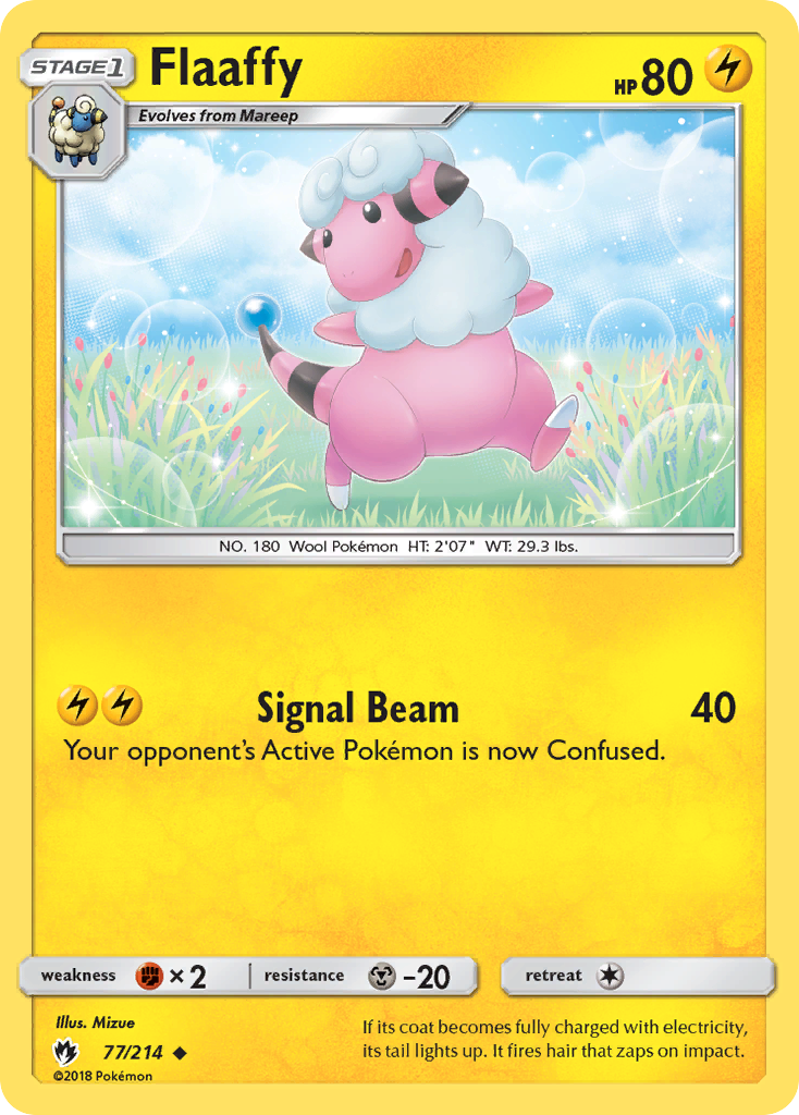 Flaaffy (77/214) [Sun & Moon: Lost Thunder] | Exor Games Truro