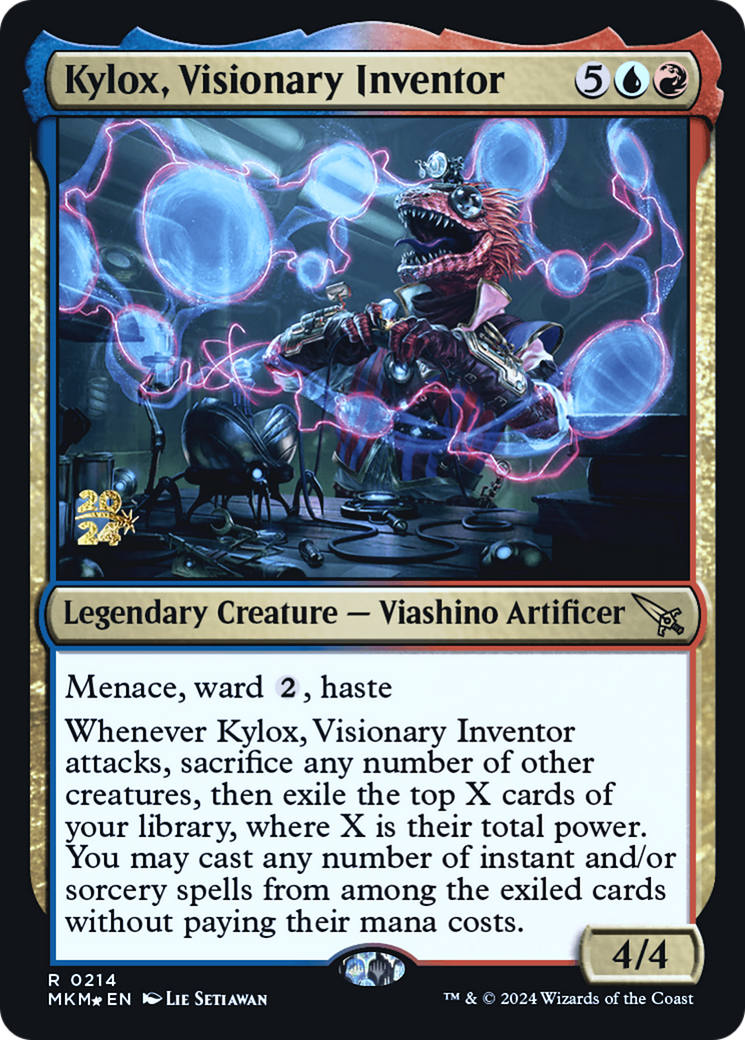 Kylox, Visionary Inventor [Murders at Karlov Manor Prerelease Promos] | Exor Games Truro