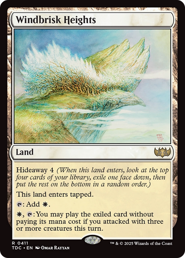 Windbrisk Heights [Tarkir: Dragonstorm Commander] | Exor Games Truro