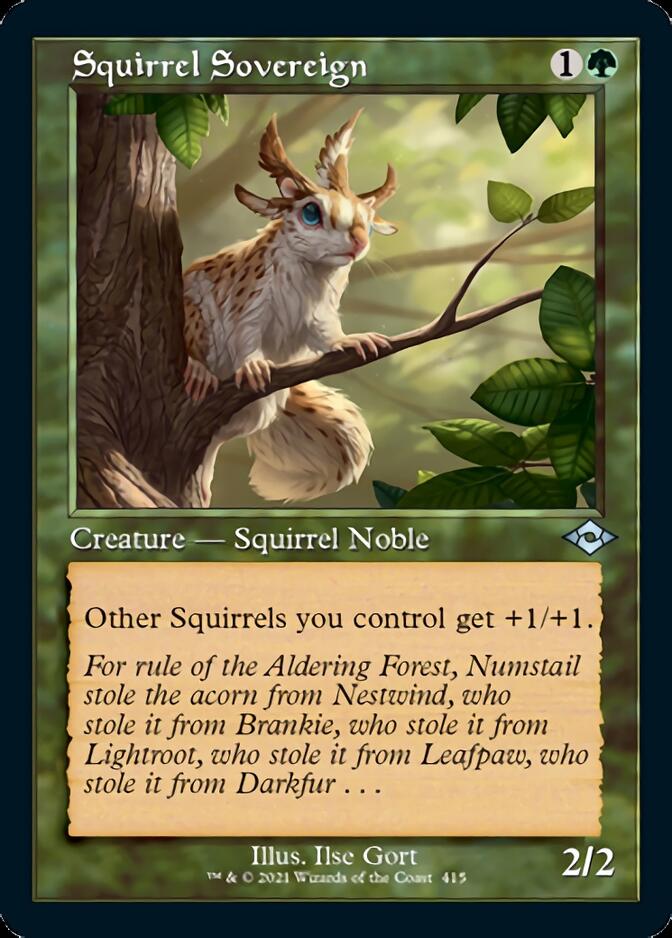 Squirrel Sovereign (Retro) [Modern Horizons 2] | Exor Games Truro