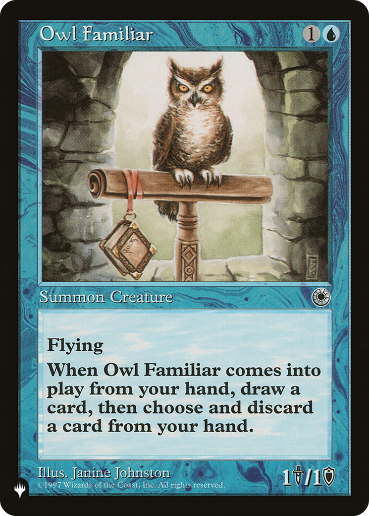 Owl Familiar [The List Reprints] | Exor Games Truro