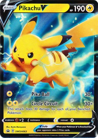 Pikachu V (SWSH063) [Sword & Shield: Black Star Promos] | Exor Games Truro