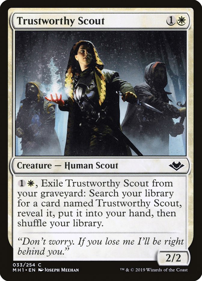 Trustworthy Scout [Modern Horizons] | Exor Games Truro