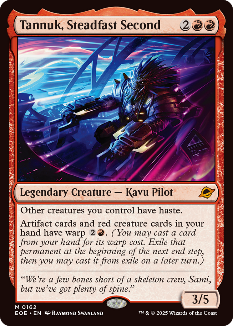 Tannuk, Steadfast Second [Edge of Eternities] | Exor Games Truro