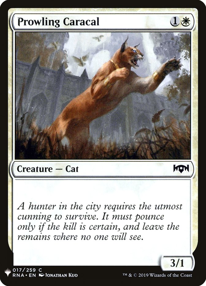 Prowling Caracal [Mystery Booster] | Exor Games Truro