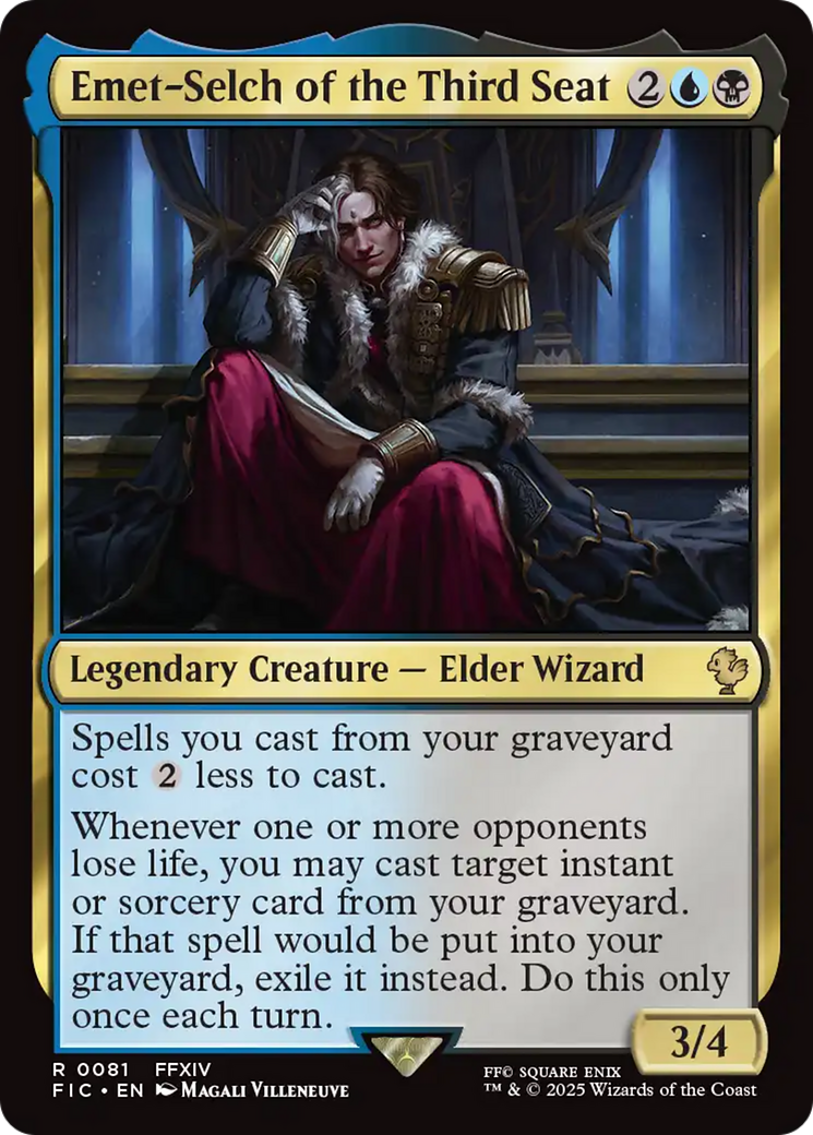 Emet-Selch of the Third Seat [FINAL FANTASY Commander] | Exor Games Truro