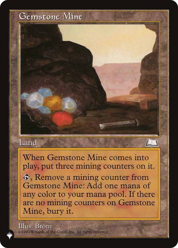 Gemstone Mine (WTH) [The List] | Exor Games Truro