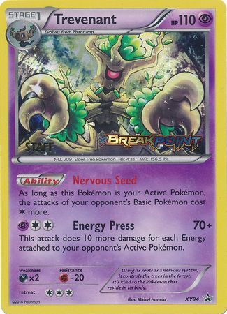 Trevenant (XY94) (Staff) [XY: Black Star Promos] | Exor Games Truro