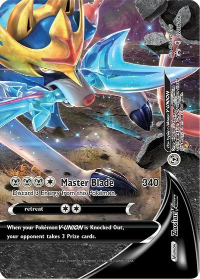 Zacian V-Union (SWSH166) [Sword & Shield: Black Star Promos] | Exor Games Truro