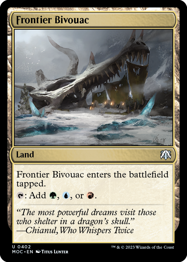 Frontier Bivouac [March of the Machine Commander] | Exor Games Truro