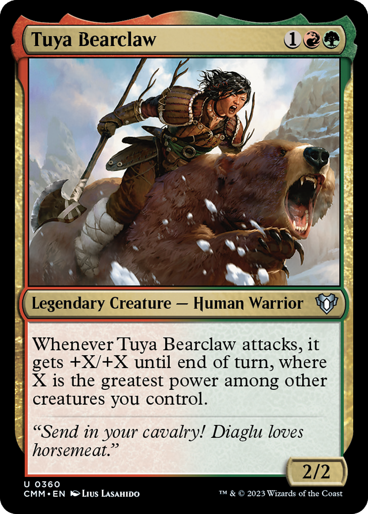 Tuya Bearclaw [Commander Masters] | Exor Games Truro