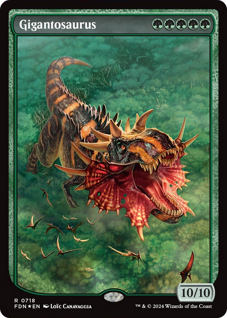 Gigantosaurus (Full Art) [Foundations] | Exor Games Truro