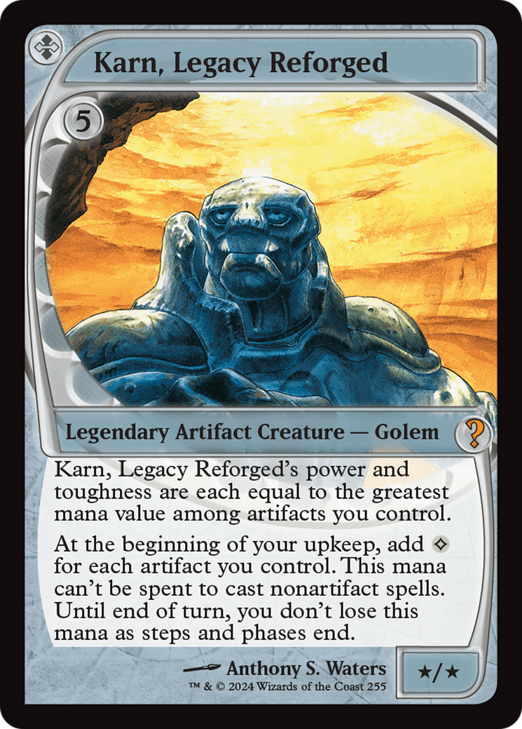 Karn, Legacy Reforged (Future Sight) [Mystery Booster 2] | Exor Games Truro