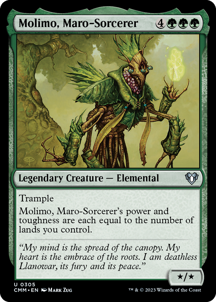 Molimo, Maro-Sorcerer [Commander Masters] | Exor Games Truro