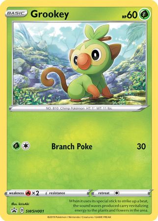 Grookey (SWSH001) [Sword & Shield: Black Star Promos] | Exor Games Truro