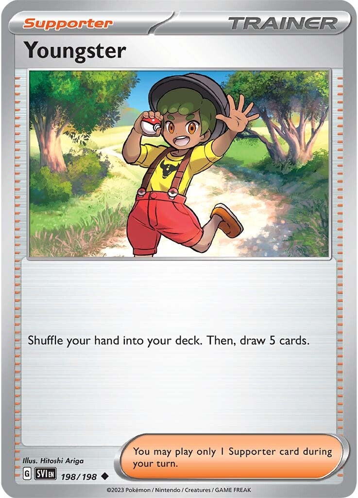 Youngster (198/198) [Scarlet & Violet: Base Set] | Exor Games Truro