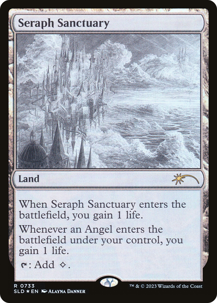 Seraph Sanctuary (Sketch) [Secret Lair Drop Promos] | Exor Games Truro