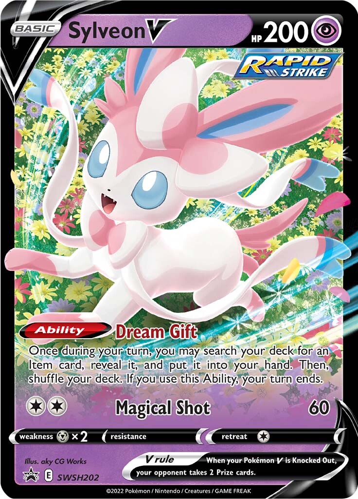 Sylveon V (SWSH202) [Sword & Shield: Black Star Promos] | Exor Games Truro