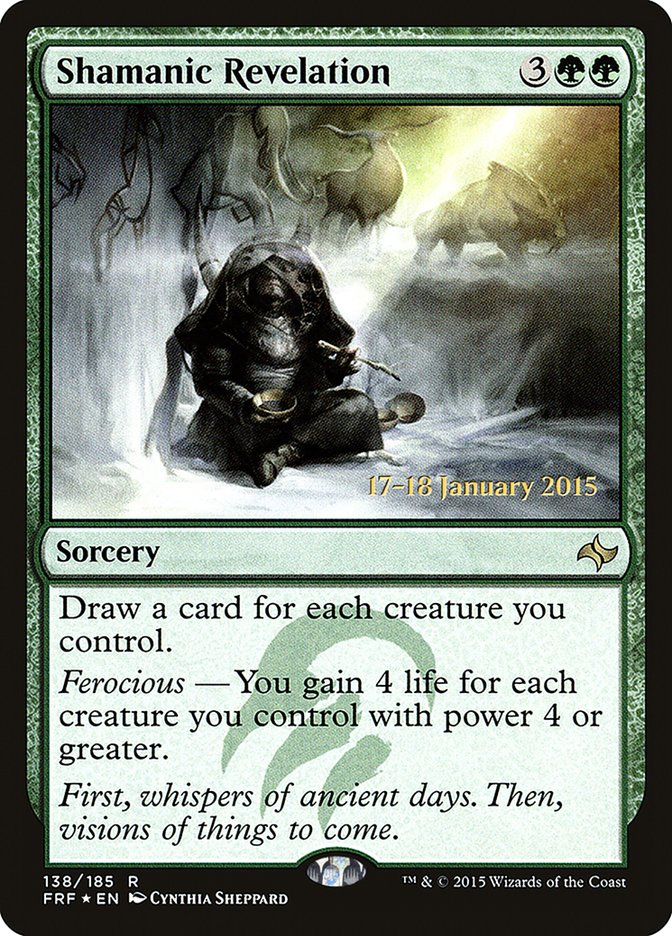 Shamanic Revelation [Fate Reforged Prerelease Promos] | Exor Games Truro