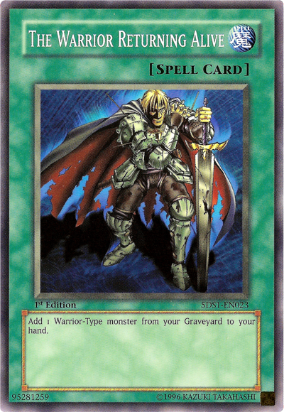 The Warrior Returning Alive [5DS1-EN023] Common | Exor Games Truro