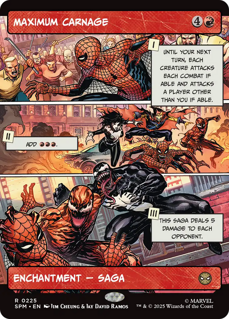 Maximum Carnage (Borderless) [Marvel's Spider-Man] | Exor Games Truro