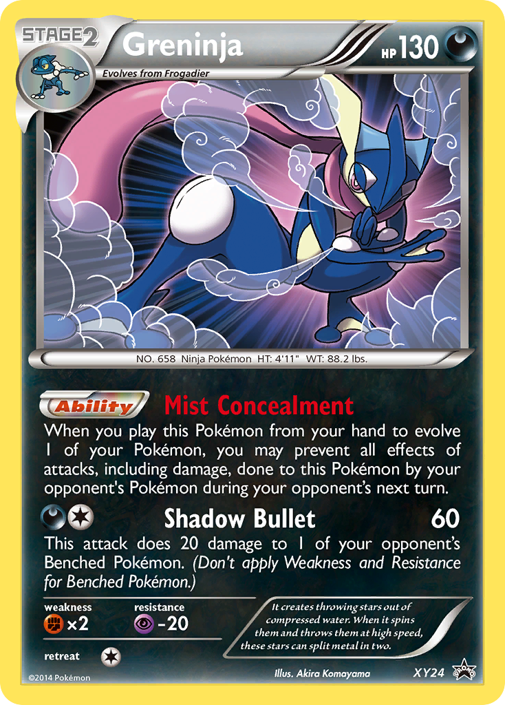 Greninja (XY24) [XY: Black Star Promos] | Exor Games Truro