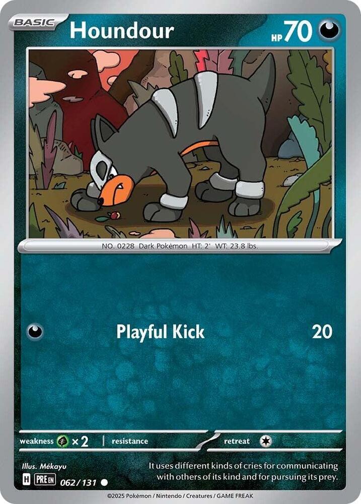 Houndour (062/131) [Scarlet & Violet: Prismatic Evolutions] | Exor Games Truro