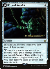 Primal Amulet // Primal Wellspring [Ixalan Prerelease Promos] | Exor Games Truro