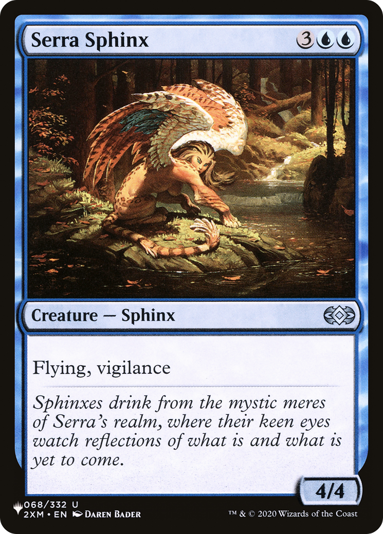 Serra Sphinx [The List] | Exor Games Truro