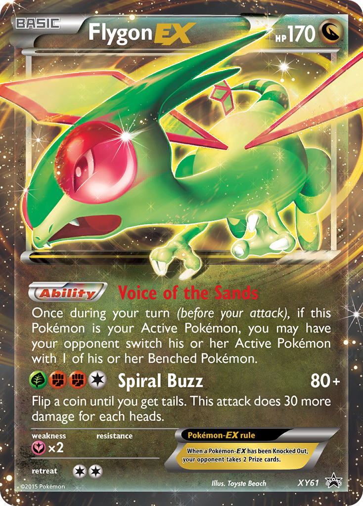 Flygon EX (XY61) [XY: Black Star Promos] | Exor Games Truro