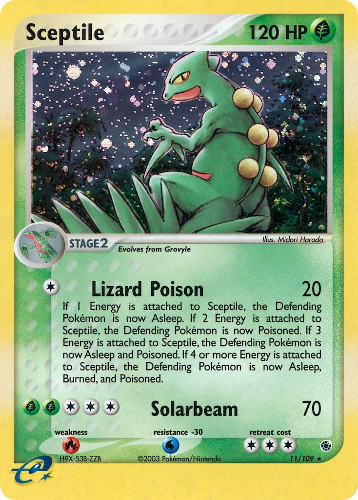 Sceptile (11/109) [EX: Ruby & Sapphire] | Exor Games Truro