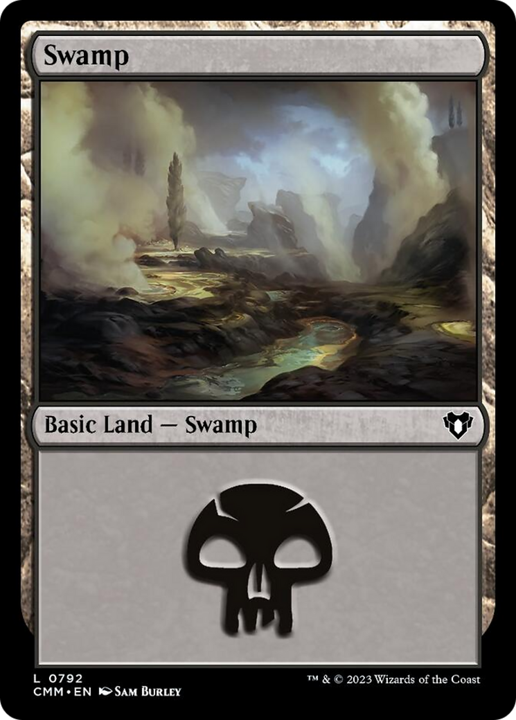 Swamp (792) [Commander Masters] | Exor Games Truro