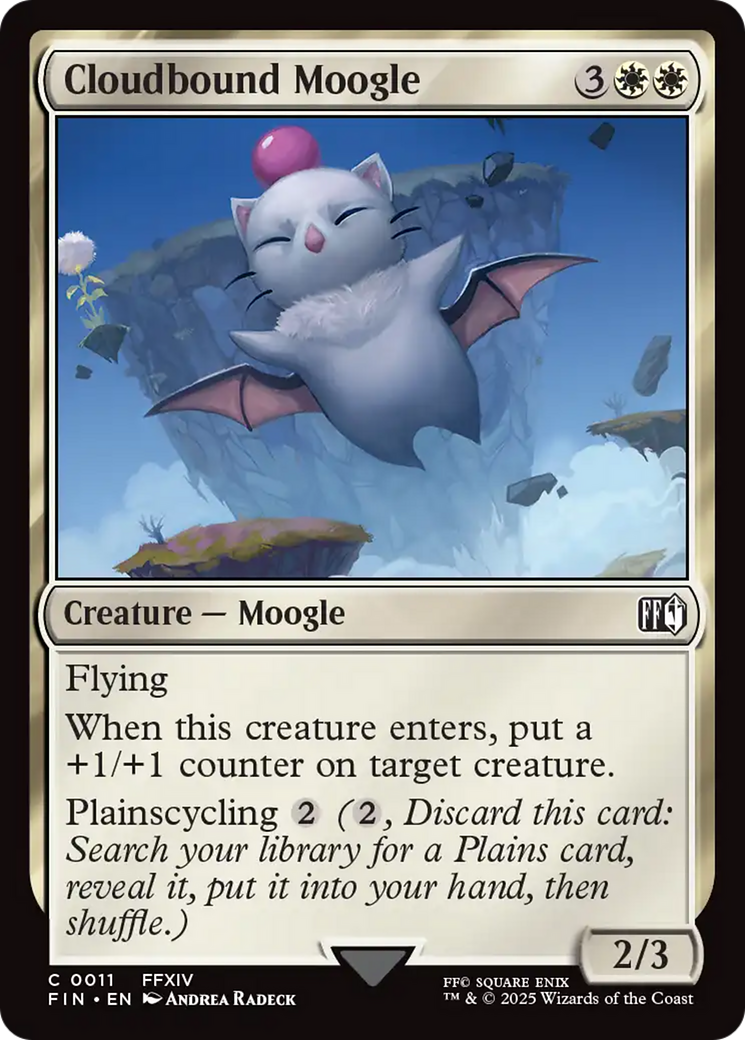 Cloudbound Moogle [FINAL FANTASY] | Exor Games Truro