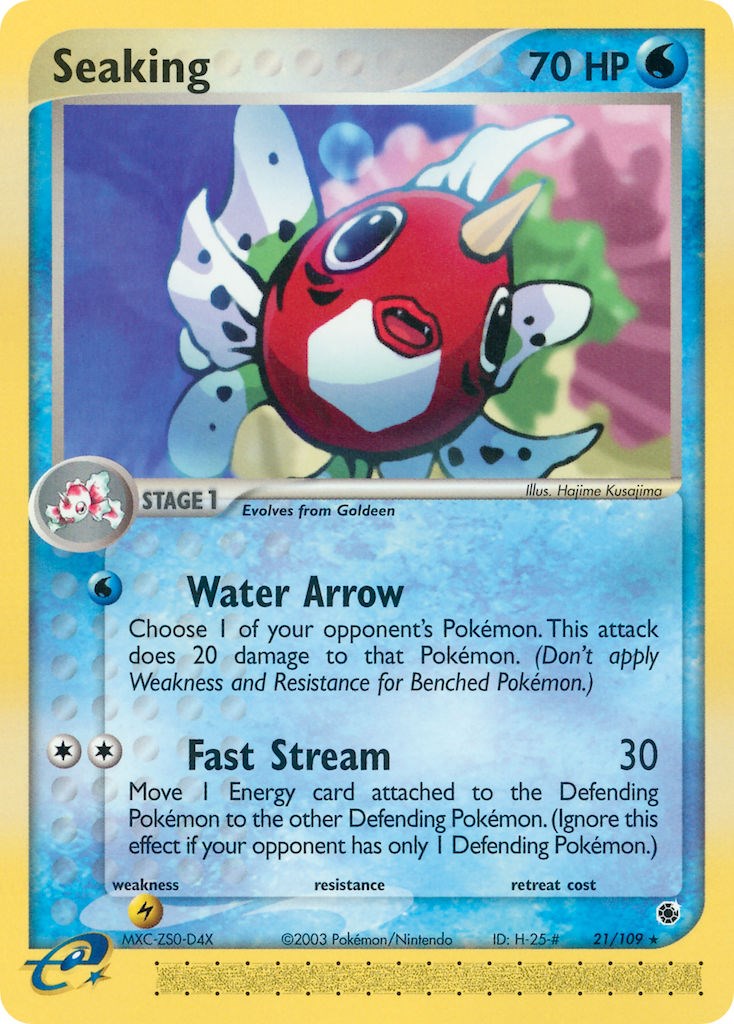 Seaking (21/109) [EX: Ruby & Sapphire] | Exor Games Truro