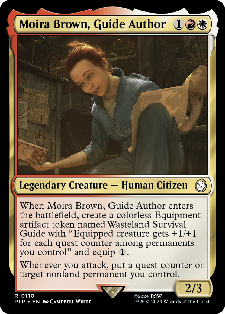 Moira Brown, Guide Author [Fallout] | Exor Games Truro