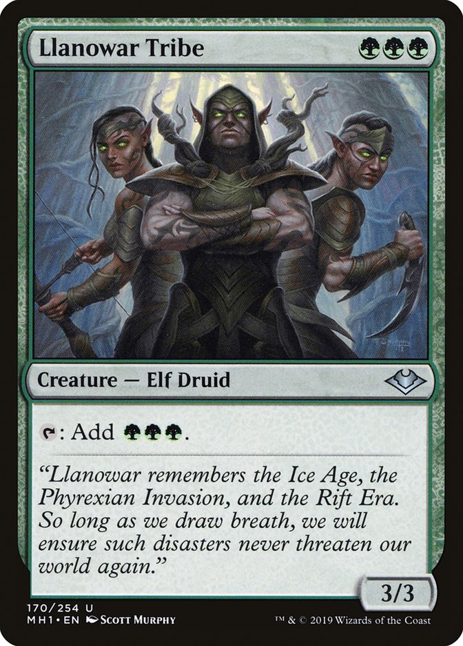Llanowar Tribe [Modern Horizons] | Exor Games Truro