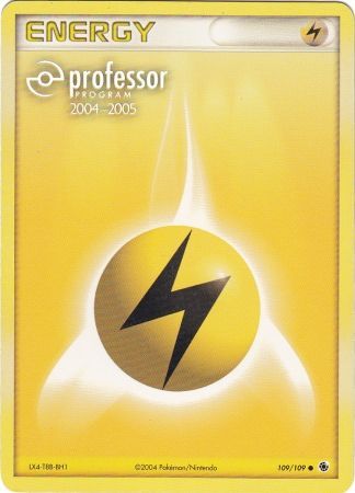 Lightning Energy (109/109) (2004 2005) [Professor Program Promos] | Exor Games Truro