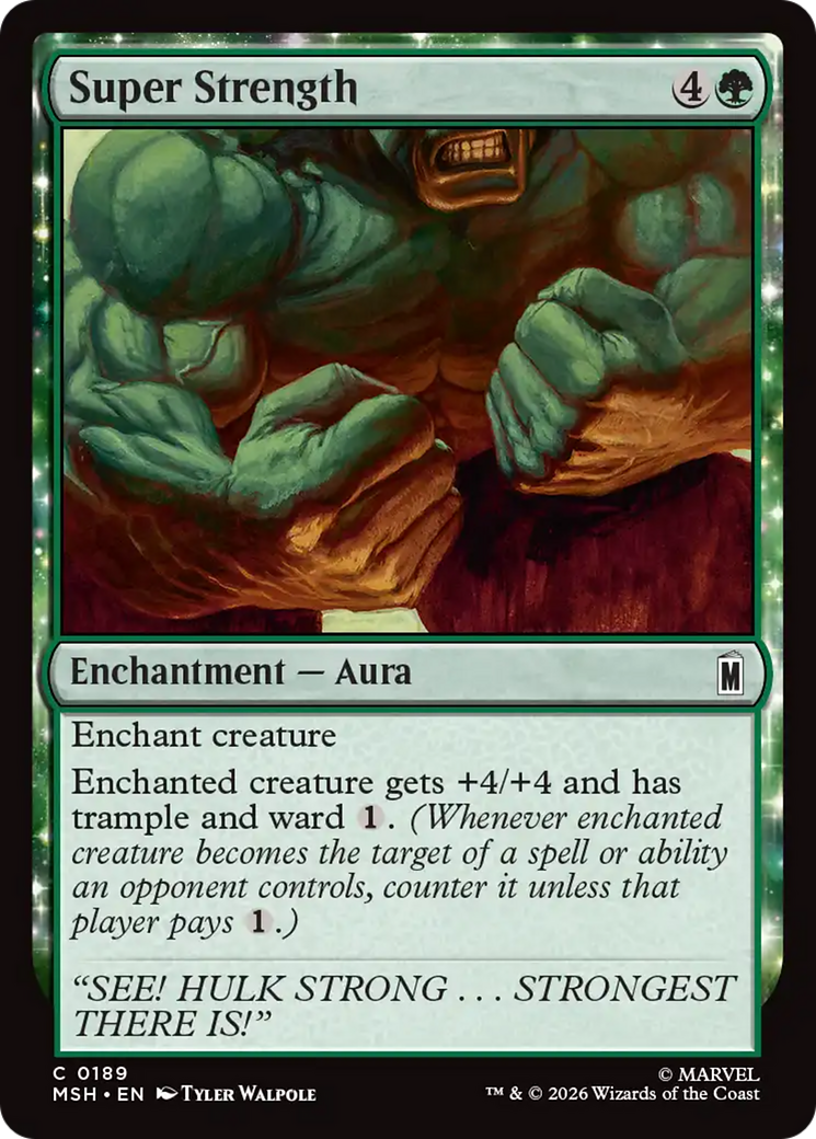 Super Strength [Marvel Super Heroes] | Exor Games Truro